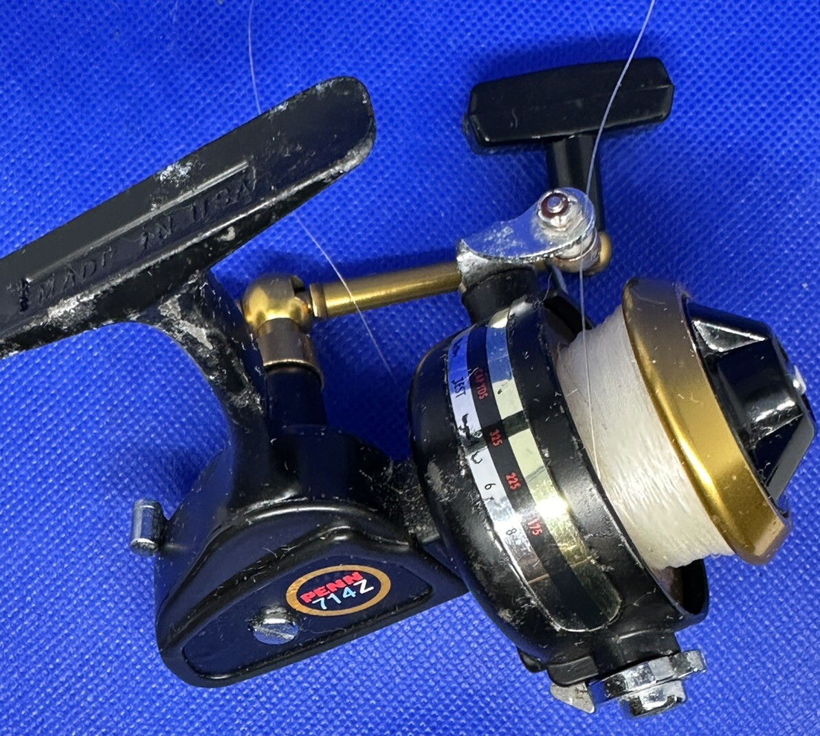 Penn 714Z Spinning Reel Vintage RARE FIND. USA MADE! | eBay