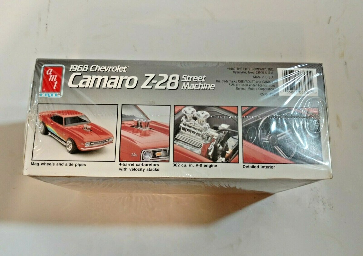 amt 1/25 1968 シボレー カマロ Z/28 rdzdsi3 Amazon.com: AMT 1968 Chevy Camaro Z/28 1:25 Scale Model Kit