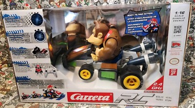 2016 Donkey Kong RC Car Carrera 1:16 Scale 2.4ghz Tilting Action NEW Large 