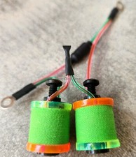 1" 8-32 Tattoo Machine Parts Coils 8 Wrap Lime Pink Washers Candy wires Handmade