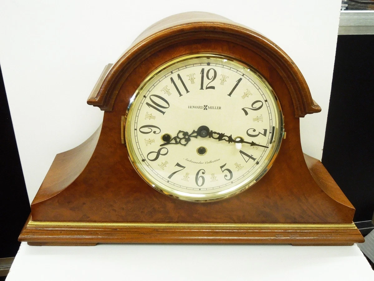 Horloge Murale Stoneybrook Oakville – Chêne Massif, Double Cloche, Mouvement Hermle