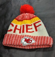 Kansas City Chiefs New Era Beanie Stocking Cap NFL Winter Hat Knitted Sideline