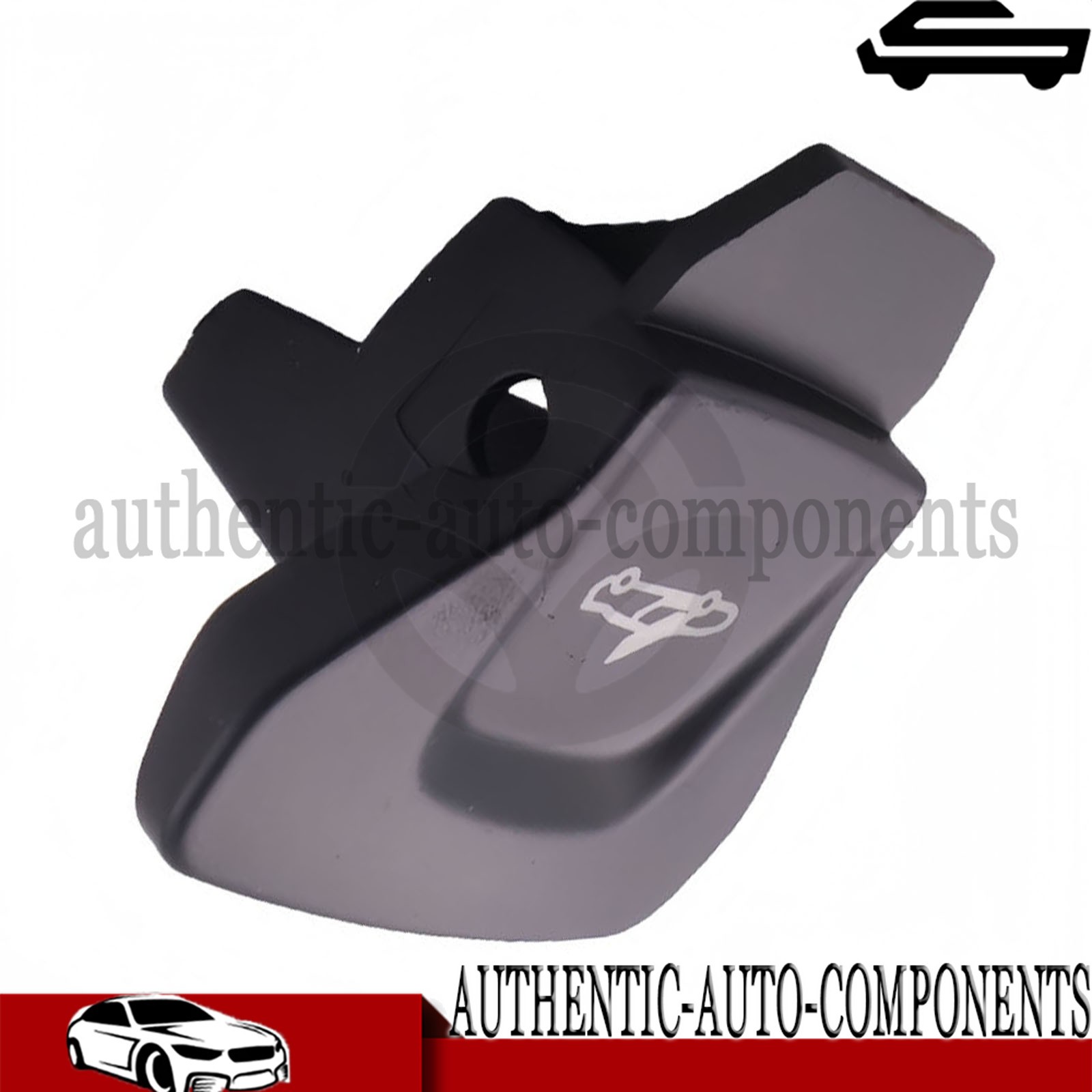 Right Side Door Control Switch Button Black For McLaren 570S 600LT 13M0434CP US