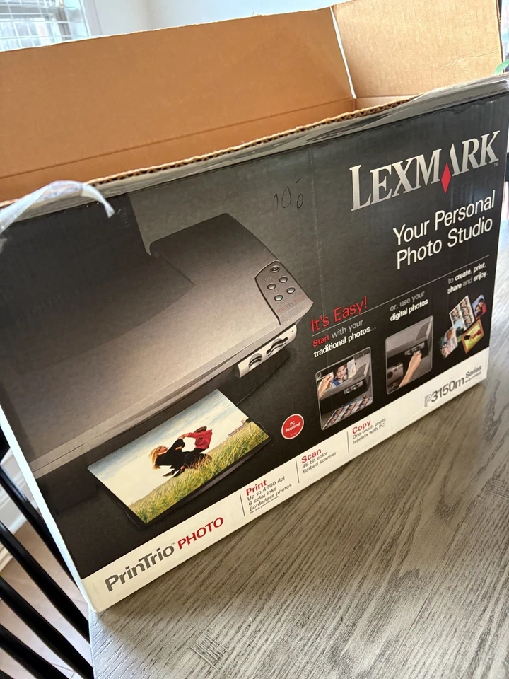Lexmark PrinTrio Photo Printer P3150 P3150M, Scanner, Copier Photo Studio - Image 4 of 4