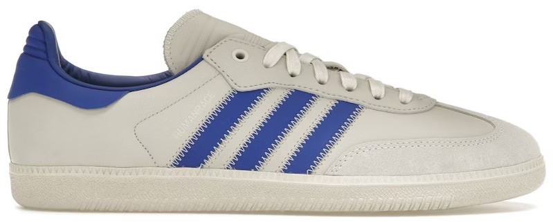 Pharrell x adidas Samba Human Race Aluminium Blue for Sale | Authenticity  Guaranteed | eBay