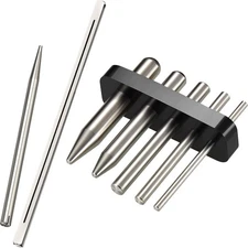 7-Piece Metal Model DIY Bending Tool Set for 3D Puzzle Assembly Edge Cylinder