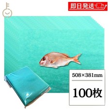 Green Parch Paper 100 Sheets 508 381mm Fish Wrapping Absorbent Sheets