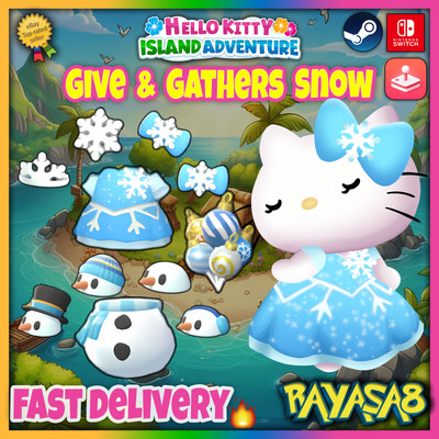   Give & Gather Snow Outfit Set | Hello Kitty Island Adventure...