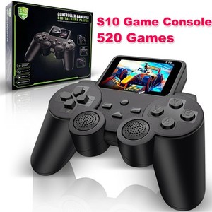 S10 Console de jeu vidéo portable rétro intégrée 520 Jeux 2.4inch Sortie du jeu Av