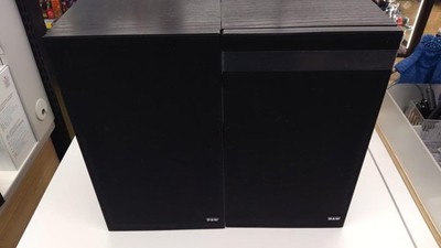 B&W Matrix 1 Series 2 Bookshelf Speakers Pair Metal Dome Tested TMB01 10.5/PC