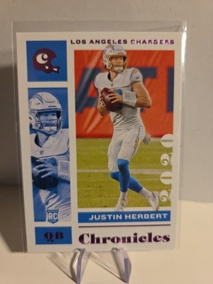 2020 Panini Chronicles - Justin Herbert -  Chargers - Chronicles  - Pink - RC