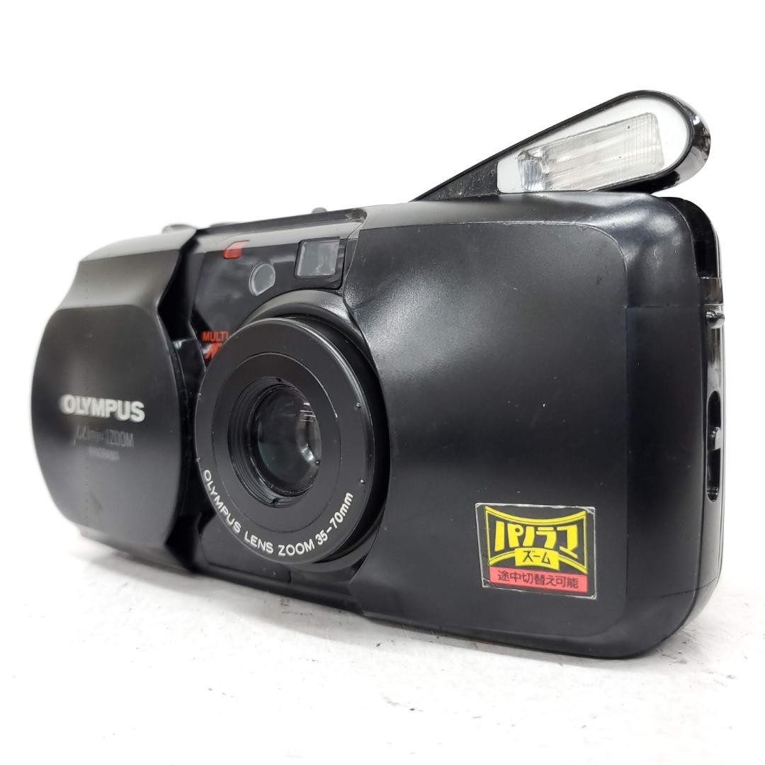 Olympus μ【mju:】ZOOM F0627-127-3v p Olympus μ [mju:] ZOOM F0627-127-3v Film Camera Used Easy to