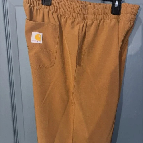 Pantaloncini da lavoro ragazzo Large xl robusti flessibili - Carhartt Marrone nuovi con etichette - Foto 5 di 5