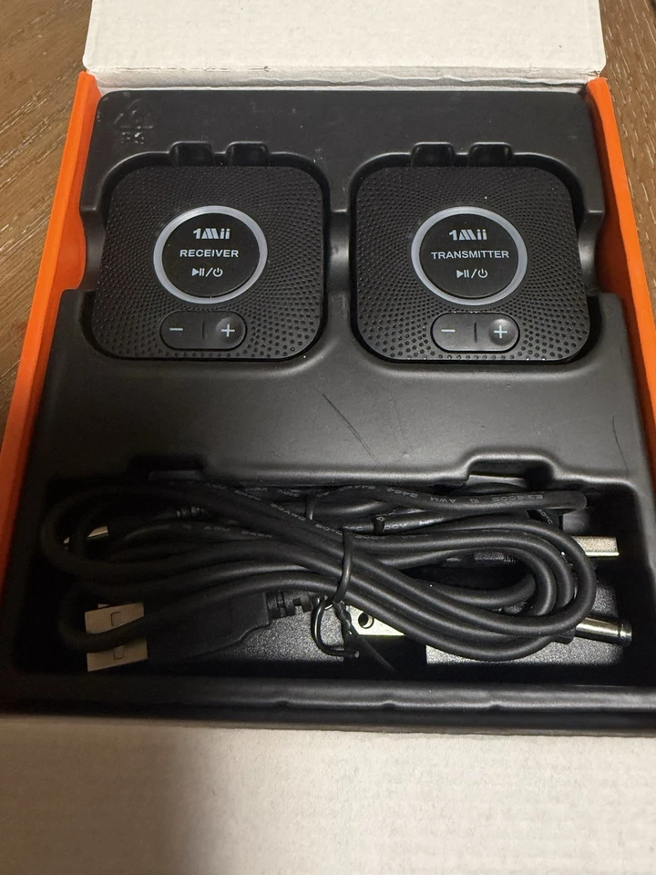 Juego Receptor Transmisor de Audio Inalámbrico 1Mii 2.4GHz para TV, 260Ft/80M Largo Alcance Foto 4 de 4