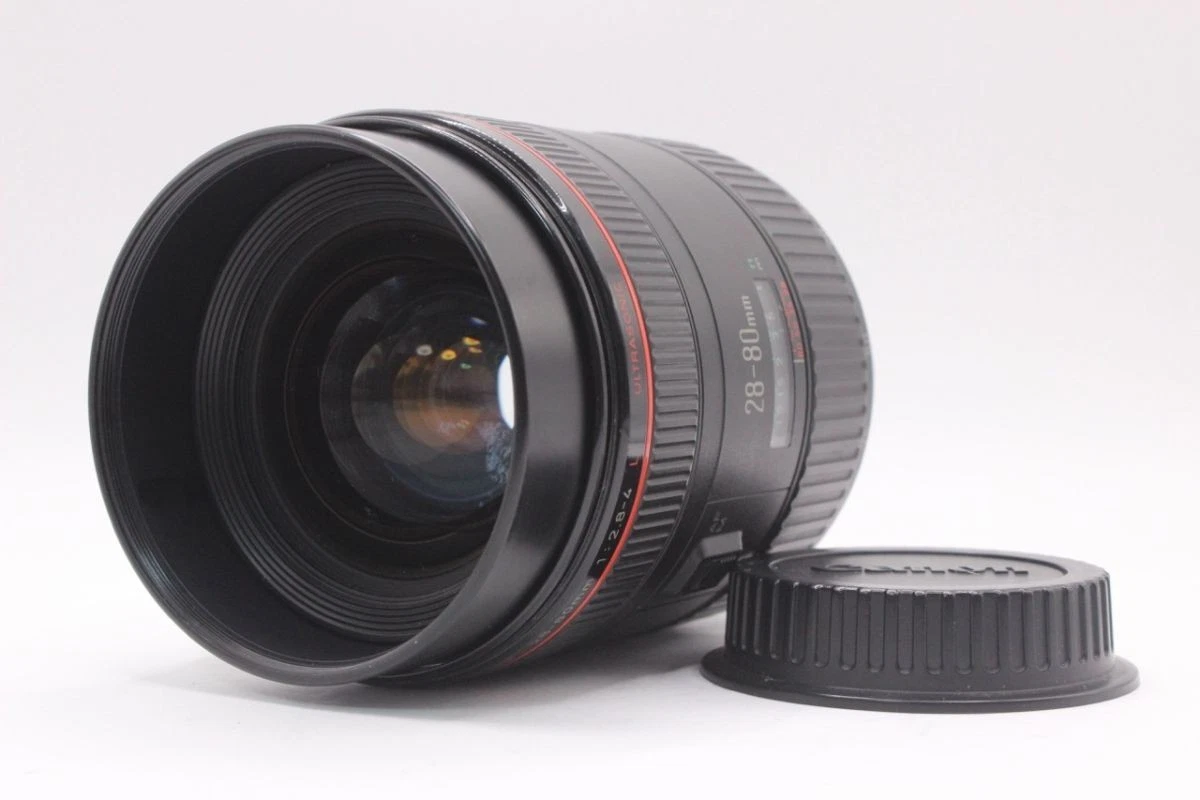 Canon EF Camera Lenses 28-80mm Focal f/2.8-4 Maximum Aperture for
