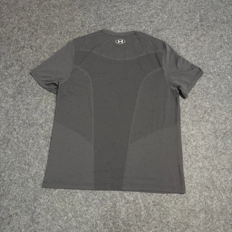 Camiseta Under Armour Heatgear The Seamless ajustada talla XL gris Foto 2 de 4