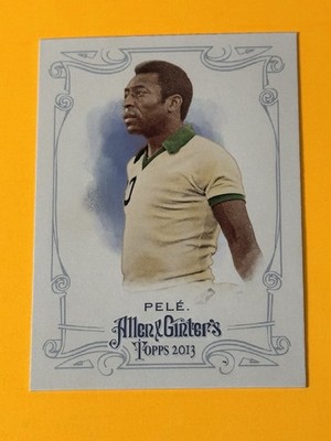 2013 Topps Allen & Ginter s PELE Missing Text Soccer Legend #130
