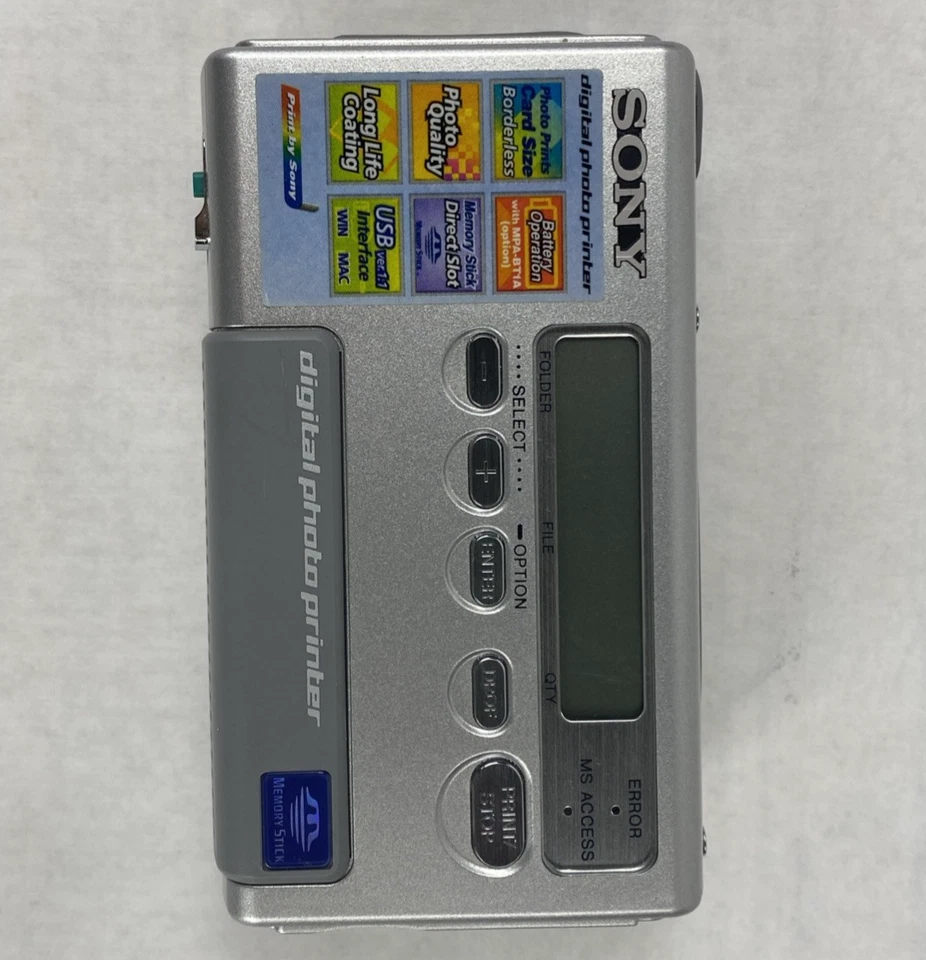 Sony DPP-MP1 Digital Photo Printer - Parts or Repair - Image 3 of 4