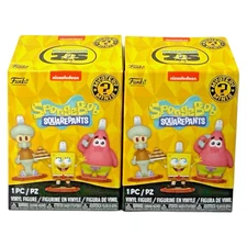 Funko Mini Vinyl Figure Spongebob Squarepants  Lot Of 2 Mystery Blind Boxes New