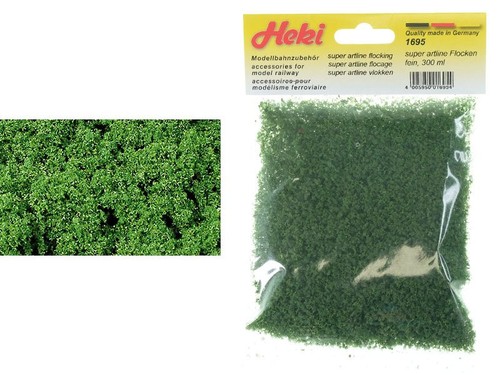 HEKI 3340 - colle pour flocage teintée verte 200 ml