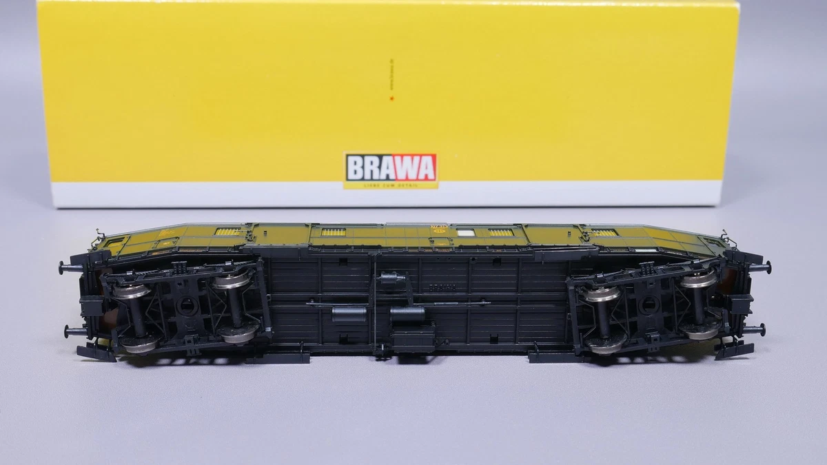 H0 DC Brawa 45400 Gepäckwagen Pw4ü 107 913 Han Eisene Bauart DRG OVP #ST_735