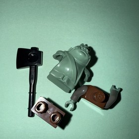 Lego Gamorrean Guard 4476 Dark Gray Arms Jabba's Prize Star Wars Minifigure