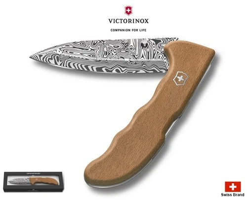 Victorinox Evoke Wood Damast Limited Edition 2026 Damascus Plane Tree 0.9410.J26