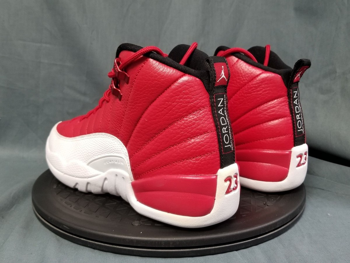 Air Jordan 12 Retro (GS) Shoes Black White Red Size 8.5 *read Description Air Jordan 12 Retro BG (GS) Sneakers White Red Size 6.5Y NEW  main image 3