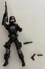 Gi Joe 30th Anniversary Black Cobra Trooper From Dollar General w/ Custom Kit
