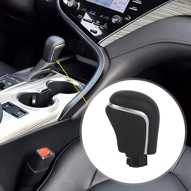 Palanca de cambios negra para Toyota Camry SE XSE LE XLE 2018-2023 automática Foto 2 de 4