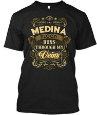 Medina Blood Run Through My Veins T-Shirt Made in the USA Size S to 5XL