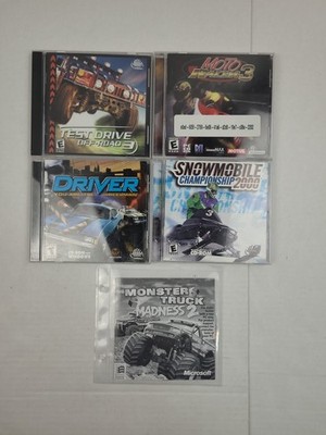 Racing Games PC Lot Tested Driver Test Drive Off Road 3 Monster Truck Snowmobile