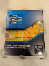  NEW SEALED Intel Xeon Processor E5-2630 15M Cache 2.30 GHz 7.20 GT/s Intel QPI