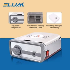 Dental Lab Equipment Dental Wax Heater Wax Pot 3-slot Paraffin Melting Machine