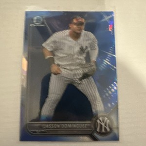 2022 Bowman Sapphire Edition #BCP-98 Jasson Dominguez New York Yankees