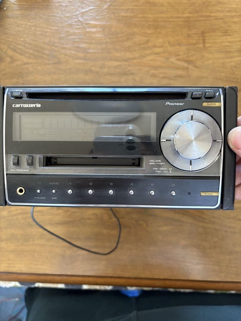 Pioneer Carrozzeria FH-P530MD-B CD&MDプレイヤー FH-P530MD-S CDMD