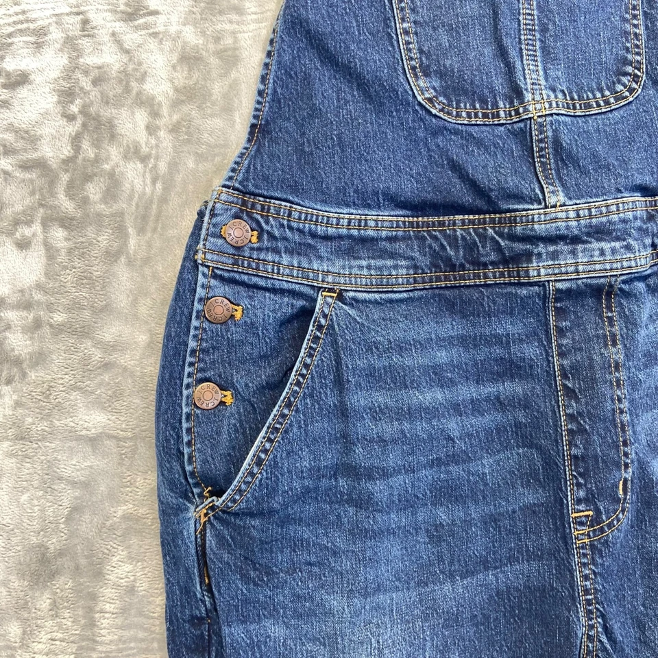 Женский джинсовый комбинезон J.Crew XL синий темная стирка - Изображение 3 из 4