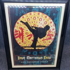 2009 DAVE MATTHEWS BAND POSTER LITTLE ROCK AR 9/29/09 DICKEY STEPHENS PARK S/N