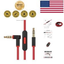 Versatile Tangle-Free Audio Cable for Beats  iPhone - Perfect Sound Quality
