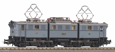 Piko 51548 Altbau-E-Lok E 91, DRG, blaugrau, Ep. II, H0 DC, DCC mit Sound