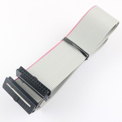 1Pcs 2mm 2.0mm Pitch 24 Pin 24 Wire Extension IDC   Ribbon Cable Length 60CM *tn