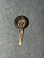 Volkswagen HV Golf GTI MK1 MK2 Ignition Key. Vintage Volkswagen Transponder Key
