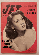 Jet Magazine November 27 1952 Pat Rainey~Jilted Brides~Oriental Shake Dancer Jet Magazine November 27 1952 Pat Rainey~Jilted Brides~Oriental Shake Dancer