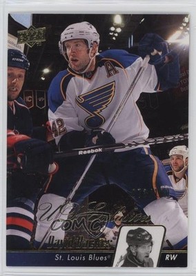 2010-11 Upper Deck UD Exclusives 73/100 David Backes #29 01qm