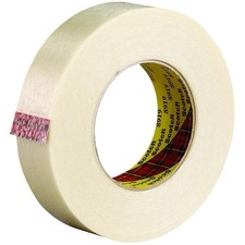 Filament Tape 8919MSR, Clear, 24 mm x 55 m, 7 mil - Pack of 36