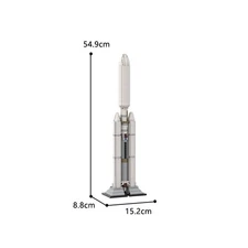 Hot Sale IV-B Carrier Rocket with 5 Fairings Sizes 1:110 Scale 939