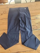 Orvis Performance Tech Pants Mens 32x32 Navy Blue Stretch Water Repellent