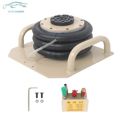 Heavy Duty Pneumatic Jack 3 Ton/6600lbs Triple Bag Air Jack For Car SUV Lifting
