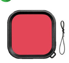 Underwater Action Cam Photo Video Red Filter For Color Correction GoPro HERO 8