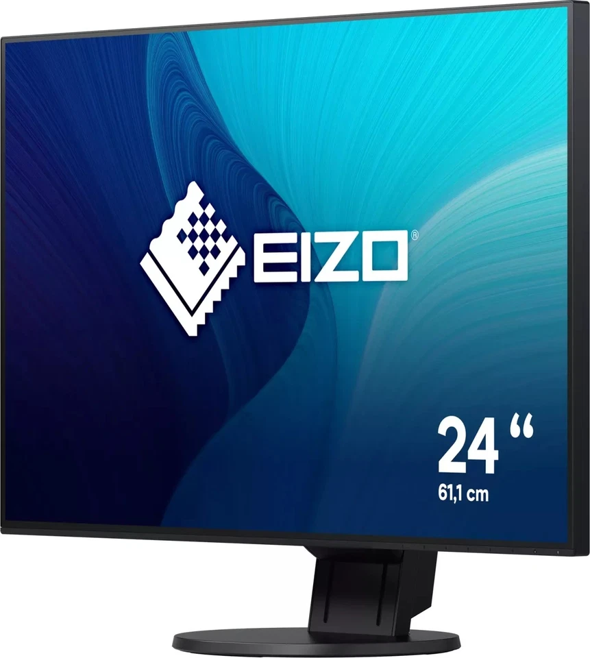 Eizo FlexScan EV2456-BK 24,1 Zoll Monitor IPS WUXGA 1920x1200 schwarz Gut - Bild 2 von 4